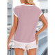 thumbnail image 4 of Camisetas de Corta para Mujer, Color Rosa, Talla S, 4 of 7