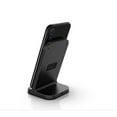 thumbnail image 3 of Wireless Phone Charger Stand, Universal Compatibility Fast Qi Certified Desktop Charger (Supports Non-Metal Cases), 3 of 5