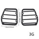 thumbnail image 2 of Vogacara Paquete de 2 protectores de faros de camión 1/16 Nylon RC cubierta de marco de luz delantera reemplazo de pieza de repuesto para WPL D12MINI Kits de construcción modelo Vogacara FN010874-00, 2 of 6