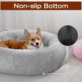 thumbnail image 4 of Cama para perros JOLLYVOGUE Calming Donut de felpa para perros pequeños, 4 of 8