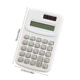 thumbnail image 3 of 8-Digit Standard Calculator, Mini Desktop with LCD Display, Battery and Solar Power, Pocket Size for Home School and Kids, 3 of 6