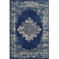 thumbnail image 3 of Nourison Grafix Persian Navy Blue 6' x 9' Area Rug, (6x9), 3 of 9