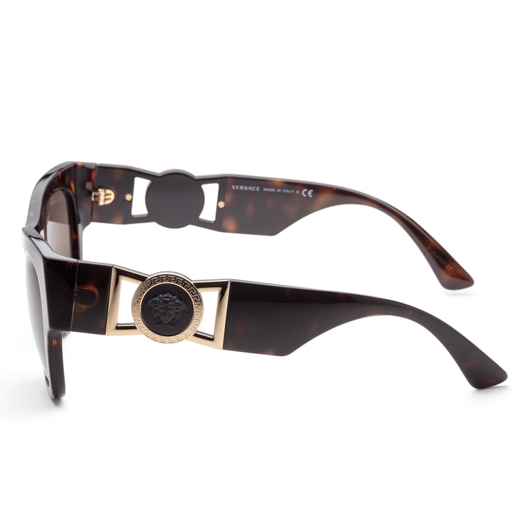 Versace Havana 52mm Sunglasses! New! Amazon.com: Versace Woman Sunglasses Havana Frame, Dark Grey  main image 3
