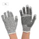 thumbnail image 1 of Guantes de trabajo de protección laboral de nailon con pantalla táctil, guantes antideslizantes resistentes a cortes de nivel 5 XL, 1 of 5