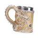 thumbnail image 4 of Taza para beber, taza de café en relieve con asa, taza de viaje, bar, restaurante, taza de cerveza para salir, acampar, viajar, regalo, oficina oro, 4 of 8