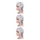 thumbnail image 4 of Guardurnaity Pañuelo para la cabeza, gorro de quimio, turbante elástico de alta para mujer, gorro de algodón, bufanda preatada, Type4 NO4, 4 of 6