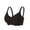 QN118_Black, variant on Jelly Bras for Women No Underwire Comfort Adjustable Strap Bras Scalloped Seamless Full Coverage Bralettes Complexion 34