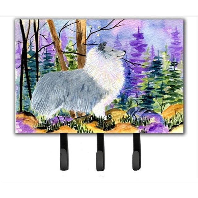 Porte- Laisse Ou Crochet à Clé Sheltie