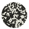 thumbnail image 3 of Sprinkle Deco® Black and White Cake Pop Cookie Cupcake Cakes Semi-Sweet Edible Confetti Decorations Sprinkles Desert Jimmies Toppers, 3 of 4