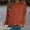 Orange, variant on ClodeEU Women's Solid Color Raglan Sleeve Long Sleeve Sweatshirt,Casual Loose Pullover Top Watermelon Red,Womens Plus XXXL