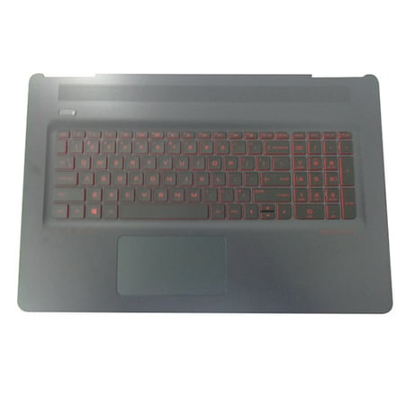 Genuine HP Omen 17-W Laptop Palmrest Keyboard & Touchpad (Best Android For Hp Touchpad)