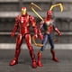 thumbnail image 2 of Figuras articuladas de Marvel Los Vengadores, Spider-Man, Iron Man, Thor, modelos móviles, adornos personalizados, juguetes coleccionables, 2 of 4