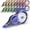 Multicolor, variant on 4 Pcs Colorful Correction Tape, Easy To Use Applicator for Instant Corrections, Smooth White Wrong Out Tear-Resistant Bulk for School, Office, Note Taking (Tape Width 0.2 in, Clear)