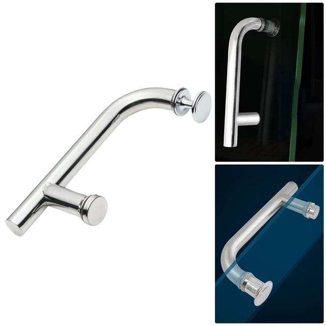 Shower Door Handle Bar 145Mm Hole Tohole Stainless Steel Chrome Finish ...