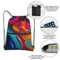 thumbnail image 3 of Xecao Colorful Abstract Swirls for Drawstring Bags,Pull String Backpack Bags,String Bag Sackpack, 3 of 6