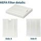 thumbnail image 4 of For Combo Essential/2 Essential/105 Combo/Y0110/Y0112/Y0140 Spare Parts Brush Filter Mop Cloth Dust Bag, 4 of 5