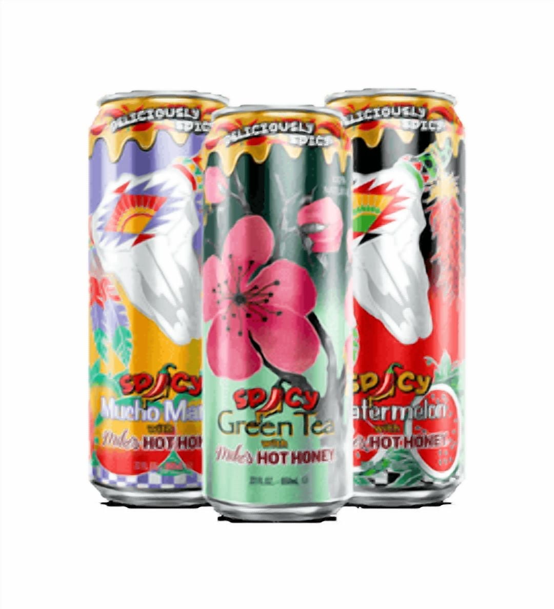Arizona Spicy Watermelon Juice Cocktail, 22 fl oz Cans, 12 Pack