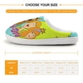 thumbnail image 2 of Scooby Scooby-Doo Kids Cotton Slippers Slip-on Indoor Memory Foam House Shoes Fluffy Slippers Furry Cozy Comfy Slippers Boys Girls, 2 of 8