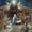 The Nativity II, variant on Elephant Stock The Nativity Ii Wall Art - Horizontal Multi Panel Canvas - Living Room Wall Decor - Holiday Multi Panel - Blue And Yellow Decor By Ruane Manning - 23" x 14"