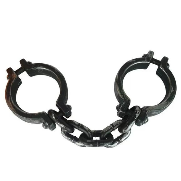 Accesorio de disfraz Hosfairy Halloween Wrist Shackles Prison