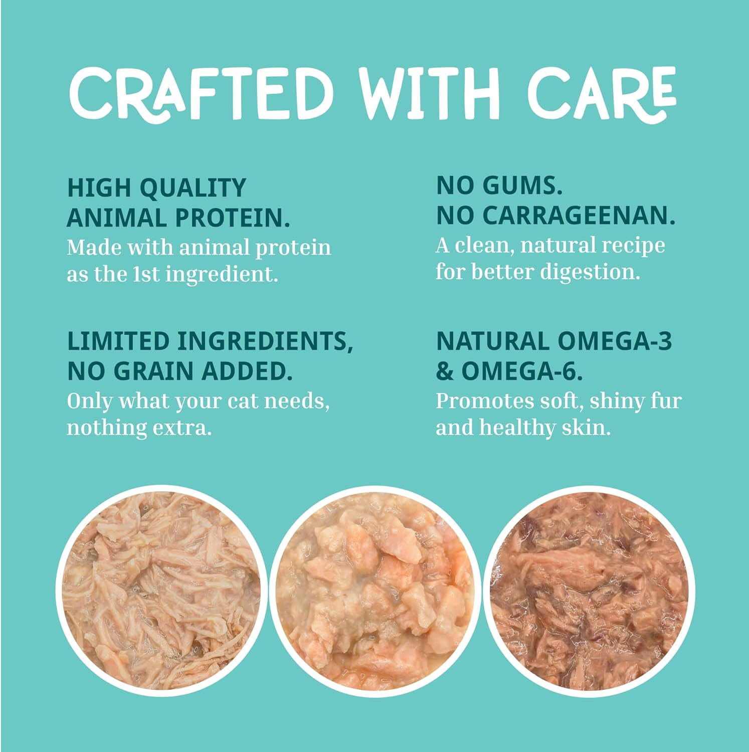 LOVE, NALA - Single Protein - Natural Adult Cat Wet Food - Grain Free, Non-GMO, Prebiotic Fiber, Vitamins, Minerals (12 cans, Variety Pack)