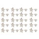 thumbnail image 2 of Botón De Remache En Forma De Estrella De 20 Piezas, Accesorios De Decoración De Zapatos De Ropa De Bricolaje, Chapado Brillante, Materiales, Resistente A La Presión,, 2 of 8