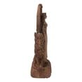 thumbnail image 3 of Red Clay Finish Pagan Wicca Deity Hecate With She Dogs Triple Goddess Figurine, 3 of 10