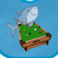 thumbnail image 4 of Inktastic Pool Shark Boys or Girls Baby Bib, 4 of 4