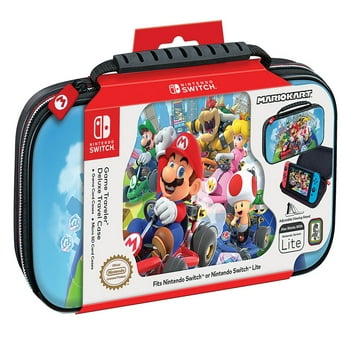 RDS Industries - Mario Kart Edition, Nintendo Switch, Game Traveler Deluxe Video Game Travel Carrying Case