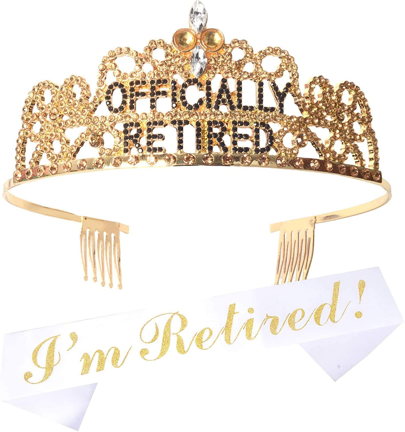 SMARTYPANTS Personalised Officially Retired Sash Last Day Of Work
