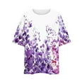 thumbnail image 5 of Bogo Cute Vacation Tops For Young Women Womens Tops Casual Dressy Womens Business Blouses For Work Professional T Shirts For Women Trendy 2025, 5 of 6