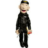 Sunny Toys GS2816 28 In. Biker - Female In Leather, Sculpted Face Puppet