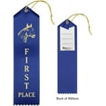 thumbnail image 2 of RibbonsNow Horse Show Ribbons 1st - 6th Place - 72 Total Ribbons - 12 Each Place with Card & String, 2 of 7