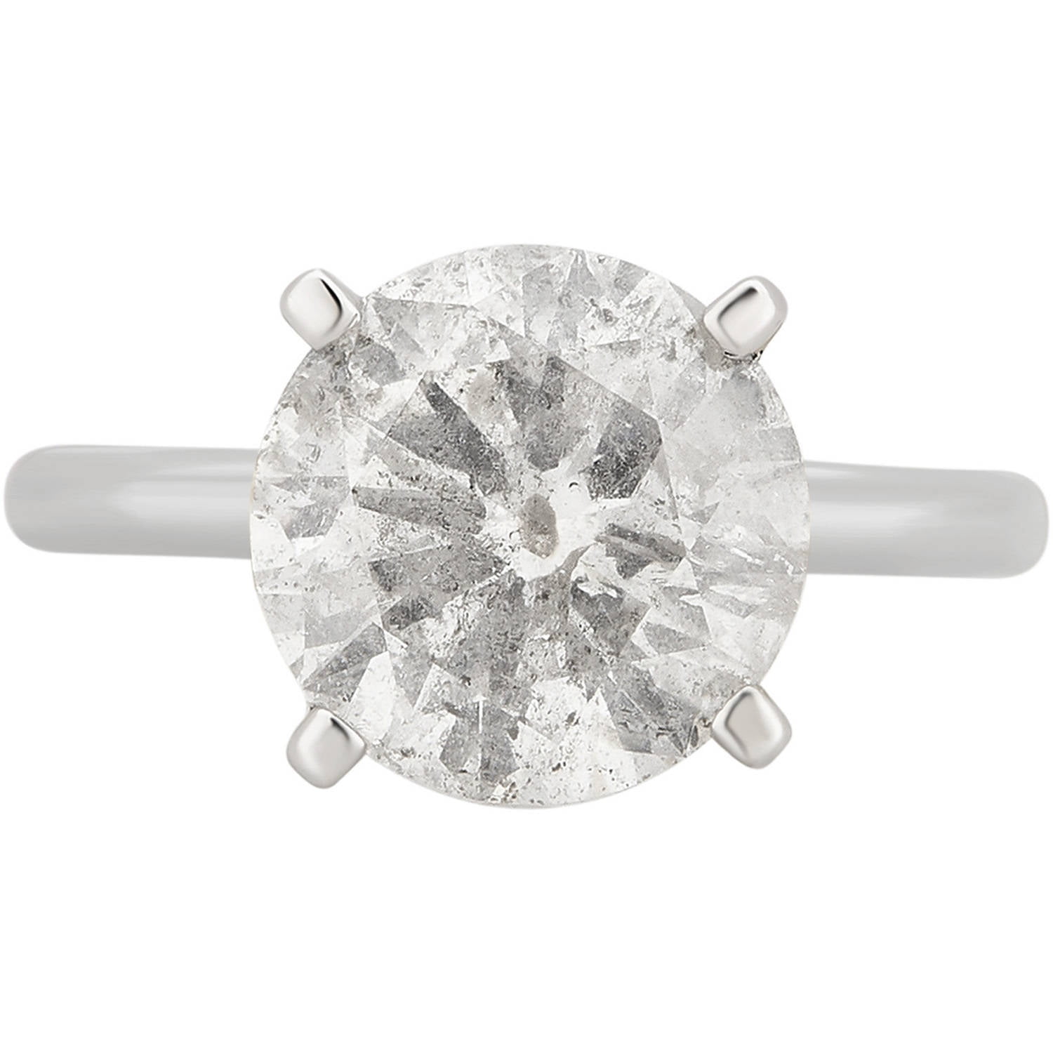 3 3 4 Carat T.W. 18kt White Gold Diamond Solitaire Engagement Ring Comes in a Box by Generic