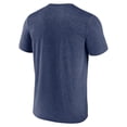thumbnail image 3 of Men's Logo Athletic Heather Navy Washington Wizards Block Practice Performance T-Shirt, 3 of 3