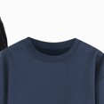 thumbnail image 6 of Gibobby Girls Outfits 2 Piece Crew Neck Short Sleeve Patchwork Tops And Skirts Set Breathable Sprotswear Summer Girls Clothes Set(3-4 Years,Blue), 6 of 6
