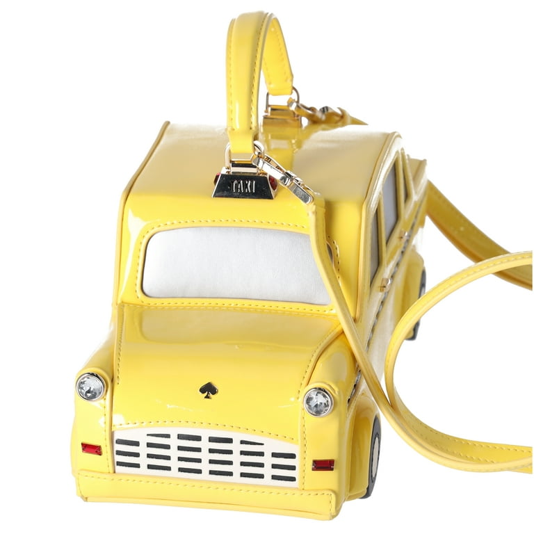 Kate Spade 3D NYC Taxi Yellow Cab Crossbody Bag KI975 Novelty