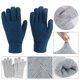thumbnail image 3 of Guantes de invierno para hombres y mujeres, guantes cálidos para mensajes de texto con pantalla táctil con forro térmico de punto suave, 3 of 5