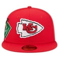 thumbnail image 2 of Men's New Era  Red Kansas City Chiefs Group Chat 59FIFTY Fitted Hat, 2 of 5