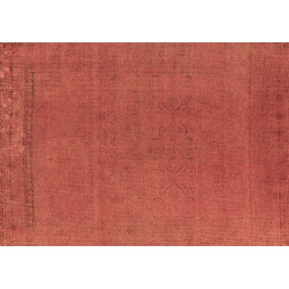 Ahgly Company Indoor Rectangle Oriental Brown Industrial Area Rugs, 4' x 6'