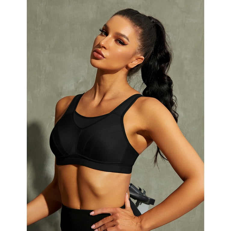 Wingslove High Impact Sports Bra, Wireless, Full Coverage, Non