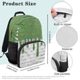 thumbnail image 7 of Pzuqiu Chocolate Sprinkle Basketball Kids Backpack for Elementary Boys Girls Ages 6-12 17 Inch Large Capacity Bookbag Breathable Ideal for Back to School Casual Travel Use, 7 of 7