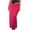 Hot Pink, variant on yillto Women's Maxi Skirts High Waist Slim Ribbed Split Casual Business Skirt Fashion Tight Dress