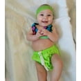 thumbnail image 3 of KaWaii Baby Lot de 5 Couches de Bain Réutilisables pour la Natation, Légères, Ajustables, Vert Néon, 3 of 5