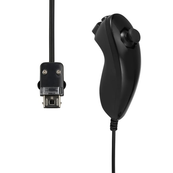 Poignée Gauche pour Manette de Jeu Wii WIIU Nunchuk (Noir)