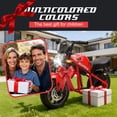 thumbnail image 3 of 24V 9AH Electric Dirt Bike, 12 MPH & 110lb Max, 350W Ride On Toy for Big Kids w/14in EVA Wheels & Metal Frame, Twist Grip Throttle, Dual Suspension, Music, Light, Kids Motorcycle for Kids 6+, Red, 3 of 7