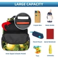 thumbnail image 5 of pear Large Capacity Backpack with Adjustable Shoulder Strap, Printed Design, Lightweight , Shoulder Backpack Book Bag, Small Backpack Purses for Teens, 5 of 6