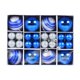 thumbnail image 2 of Uuiauoio 40pcs Champagne Christmas Ball Ornaments Set Shatterproof Christmas Ball for Xmas Tree Xmas Ornaments Balls with Hanging Loop for Xmas Wedding Holiday Party Wreath Home Decor, 2 of 6
