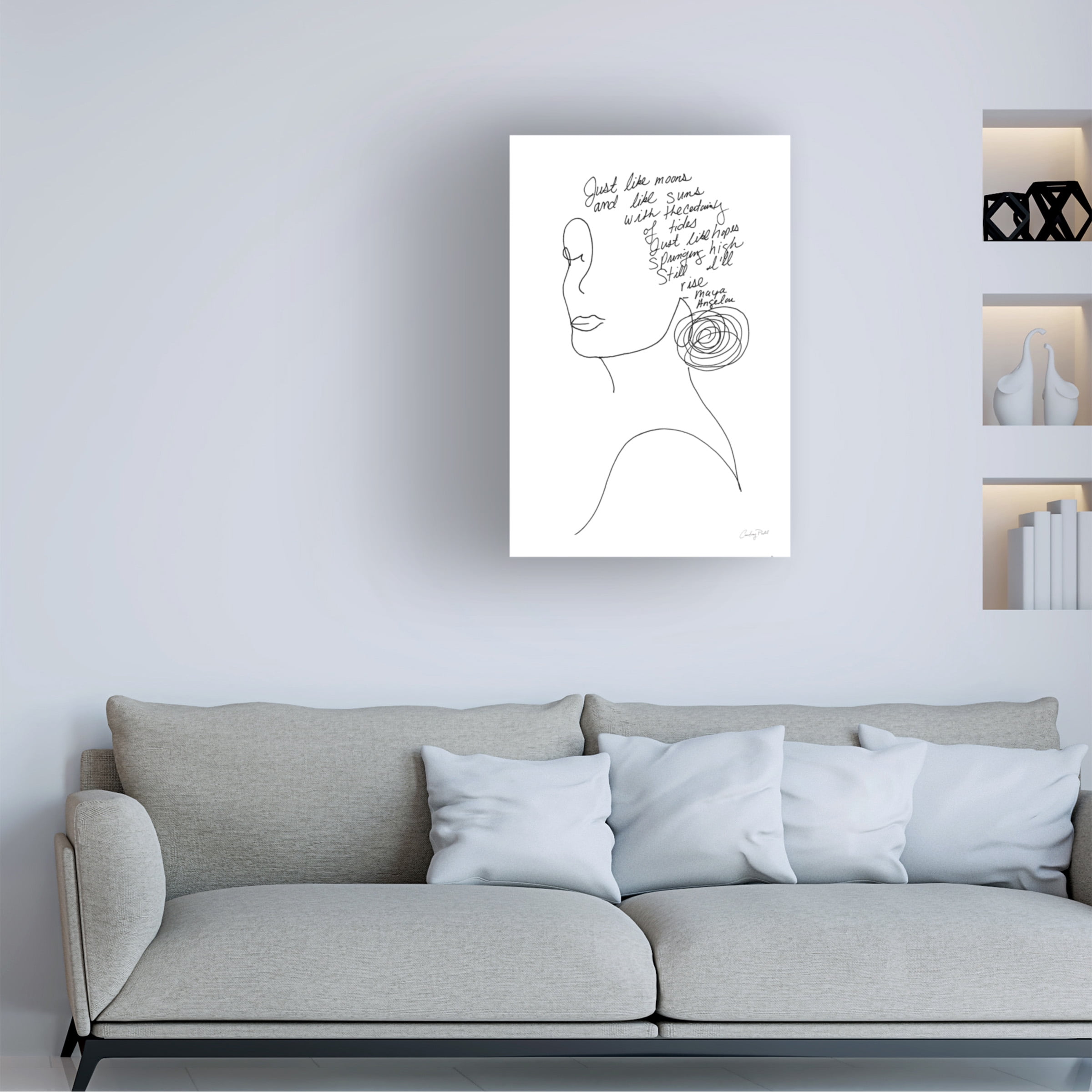 Courtney Prahl 'Still I Will Rise' Canvas Art