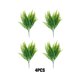 thumbnail image 2 of Bewildely 4 Uds. Arbustos de plantas falsas simples y de moda de hierba persa simulada de plástico para interiores y exteriores Decoración verde, 2 of 6